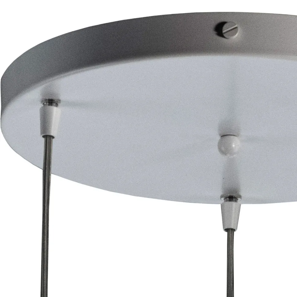 Lampadario Sospeso a Tre Cupole in Vetro Veneziano Made in Italy - Lucilla