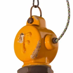 Lampadario stile industriale vintage a campana Jillian Ferroluce