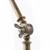 Lampadario stile industriale in ferro e ottone Reporter Il Fanale