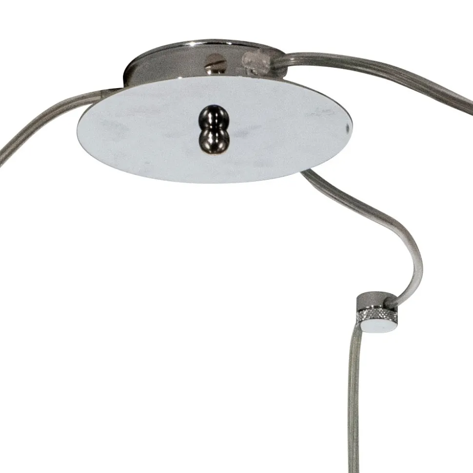 Lampadario Tre Lumi Piccoli in Vetro Soffiato Artigianale Made in Italy - Iride