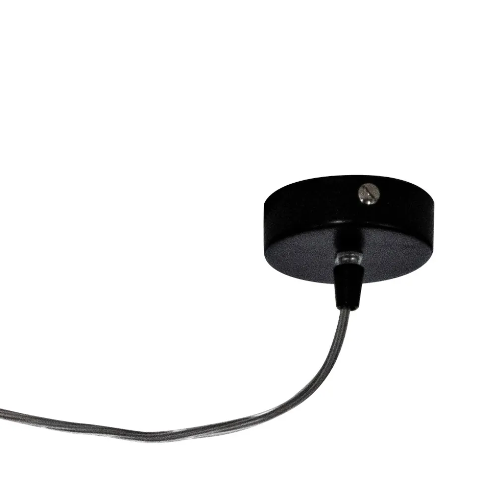 Lampadario Verticale a Tre Lumi in Vetro Incamiciato Made in Italy - Lumira