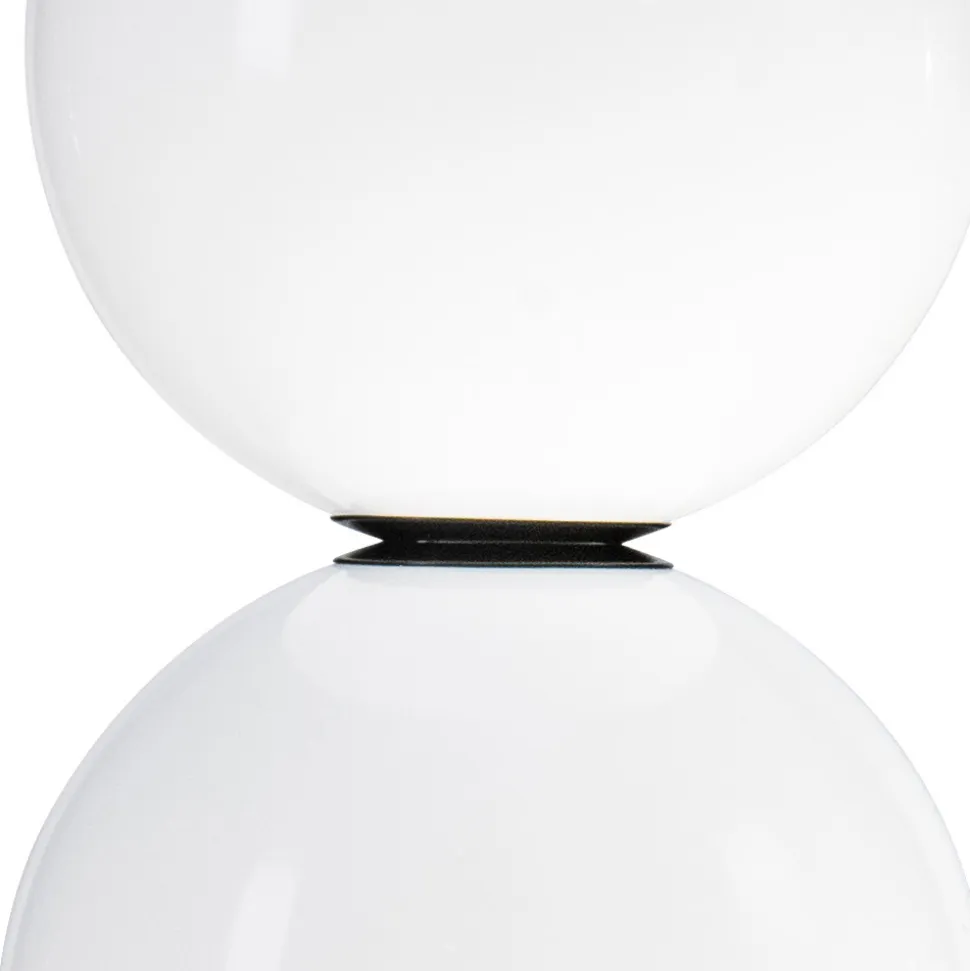 Lampadario Verticale a Tre Lumi in Vetro Incamiciato Made in Italy - Lumira