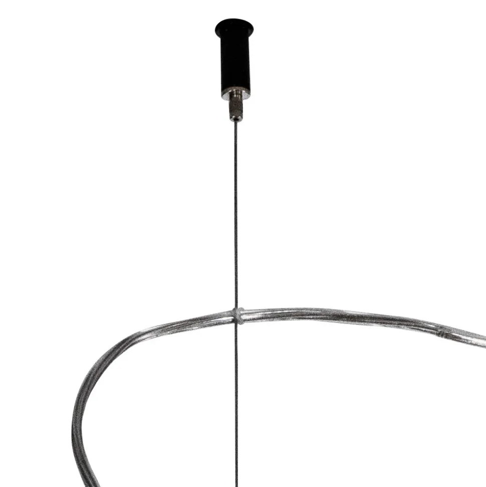 Lampadario Verticale a Tre Lumi in Vetro Incamiciato Made in Italy - Lumira