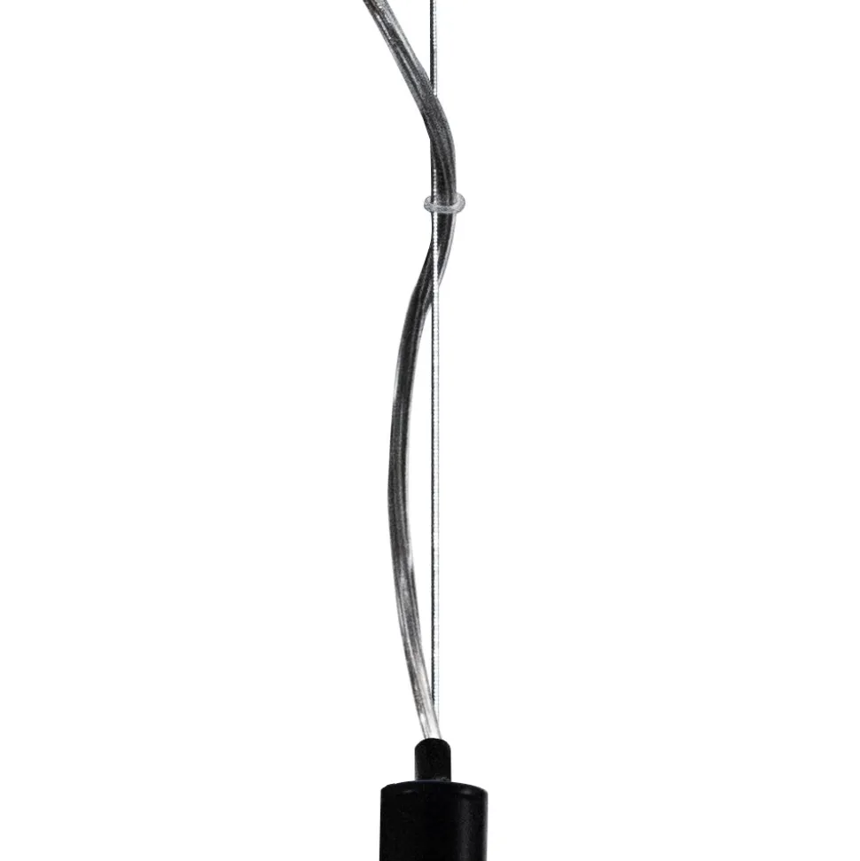 Lampadario Verticale a Tre Lumi in Vetro Incamiciato Made in Italy - Lumira