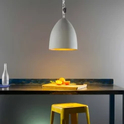 Lampada sospensione In-es.artdesign Flower S Cemento finitura cemento