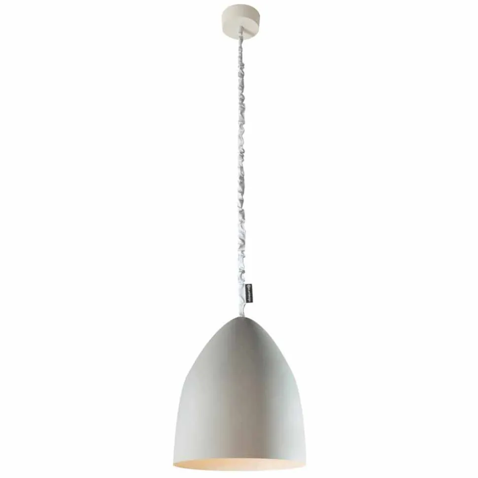 Lampada sospensione In-es.artdesign Flower S Cemento finitura cemento