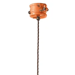 Lampada Sospensione in Ferro e Ceramica Fatta a Mano Industriale - Urban