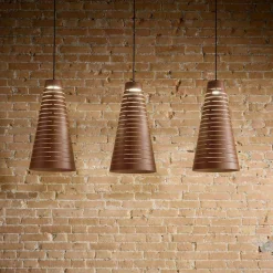 Lampada Sospesa di Design in Acciaio Made in Italy – Cervino Aldo Bernardi