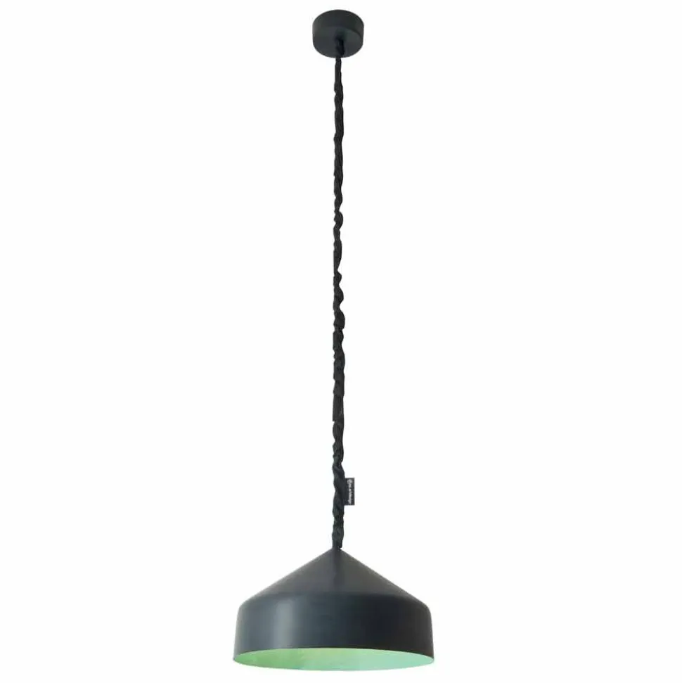 Lampada sospesa di design In-es.artdesign Cyrcus Lavagna in resina