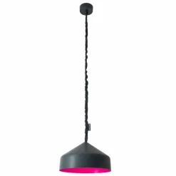 Lampada sospesa di design In-es.artdesign Cyrcus Lavagna in resina