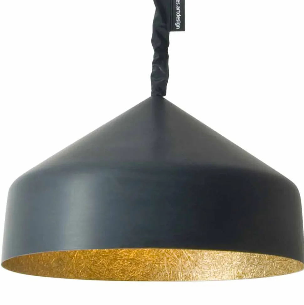 Lampada sospesa di design In-es.artdesign Cyrcus Lavagna in resina