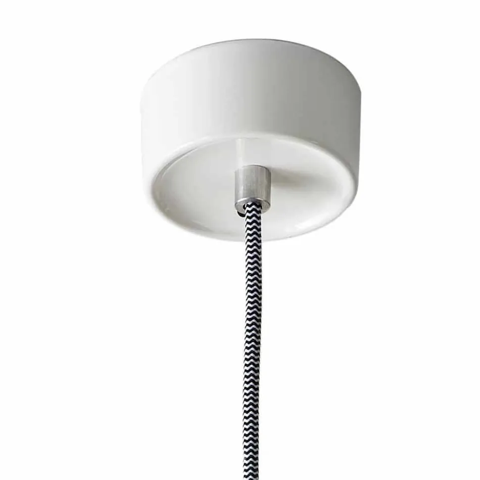 Lampada sospesa di design moderno in ceramica fatta in Italia Asia