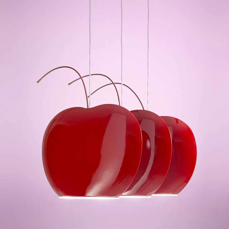 Lampada Sospesa in Ceramica a Forma di Ciliegia – Fruits Aldo Bernardi