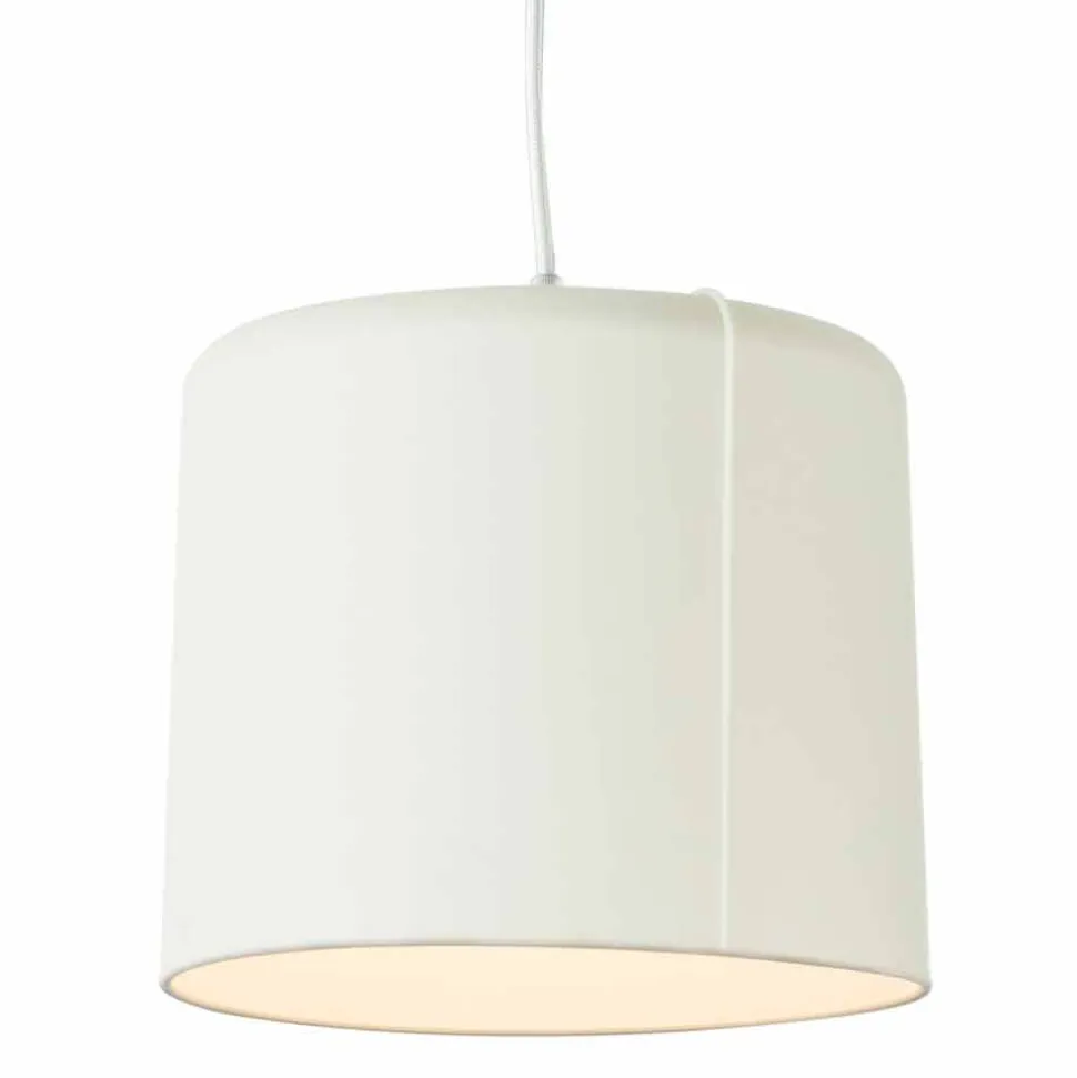 Lampada sospesa moderna In-es.artdesign Candle 2 in colorata laprene