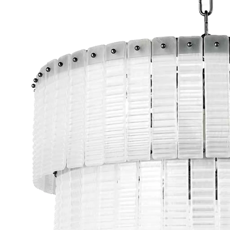 Lampada Sospesa Moderna in Vetro Artigianale Lusso Made in Italy - Valadier