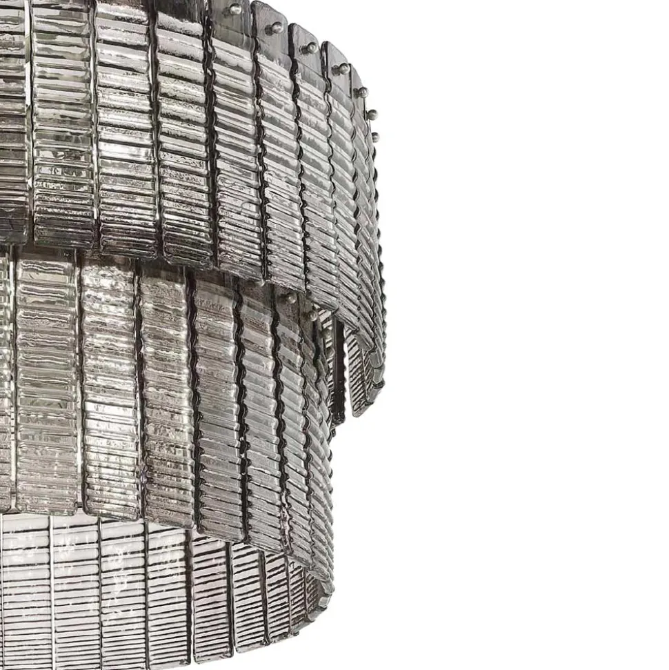 Lampada Sospesa Moderna in Vetro Artigianale Lusso Made in Italy - Valadier