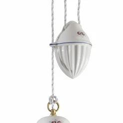 Lampada Sospesa Saliscendi Ceramica Artigianale in Ceramica e Ferro - Roma