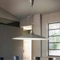 Lampada Sospesa Vintage in Alluminio Made in Italy – Sassmaòr