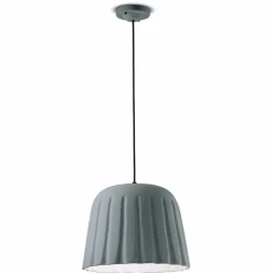 Lampada Sospesa Vintage in Ceramica Made in Italy – Ferroluce Madame Grès