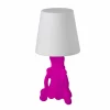 Lampada tavolo colorata Slide Lady of Love design moderno made Italy