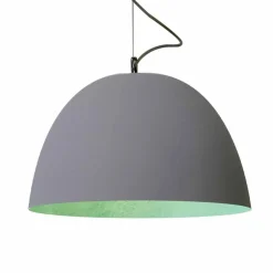 Lampada verniciata a sospensione In-es.artdesign H2o Cemento moderna