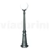 Lampione Alto 145 cm in Acrilico e Alluminio Antracite Made in Italy - Trovaantracite