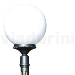 Lampione Alto 208 cm in Acrilico e Alluminio Antracite Made in Italy - Trovaantracite