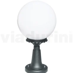 Lampione Alto 47 cm in Acrilico e Alluminio Antracite Made in Italy - Trovaantracite