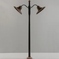 Lampione da Esterno in Alluminio e Galestro Made in Italy - Toscot Spoleto
