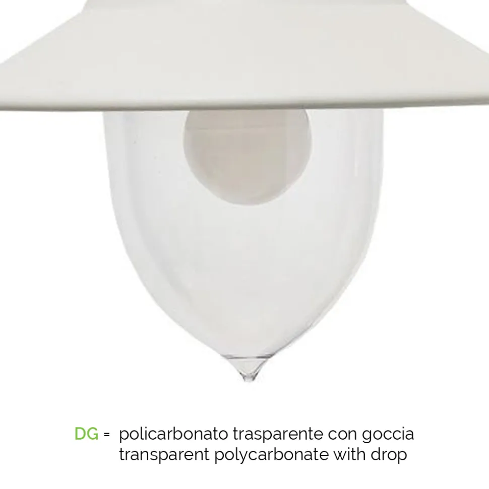 Lampione da Esterno Stile Vintage in Alluminio Made in Italy - Cassandra