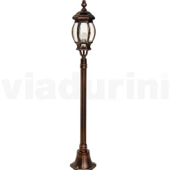 Lampione da Giardino in Alluminio Stile Vintage Made in Italy - Leona