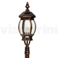 Lampione da Giardino in Alluminio Stile Vintage Made in Italy - Leona