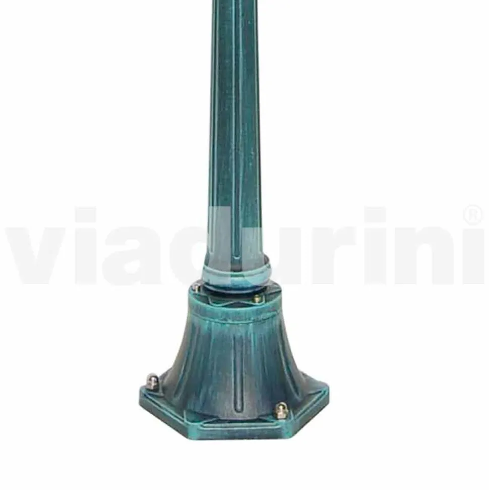 Lampione da giardino in alluminio pressofuso made in Italy, Anika