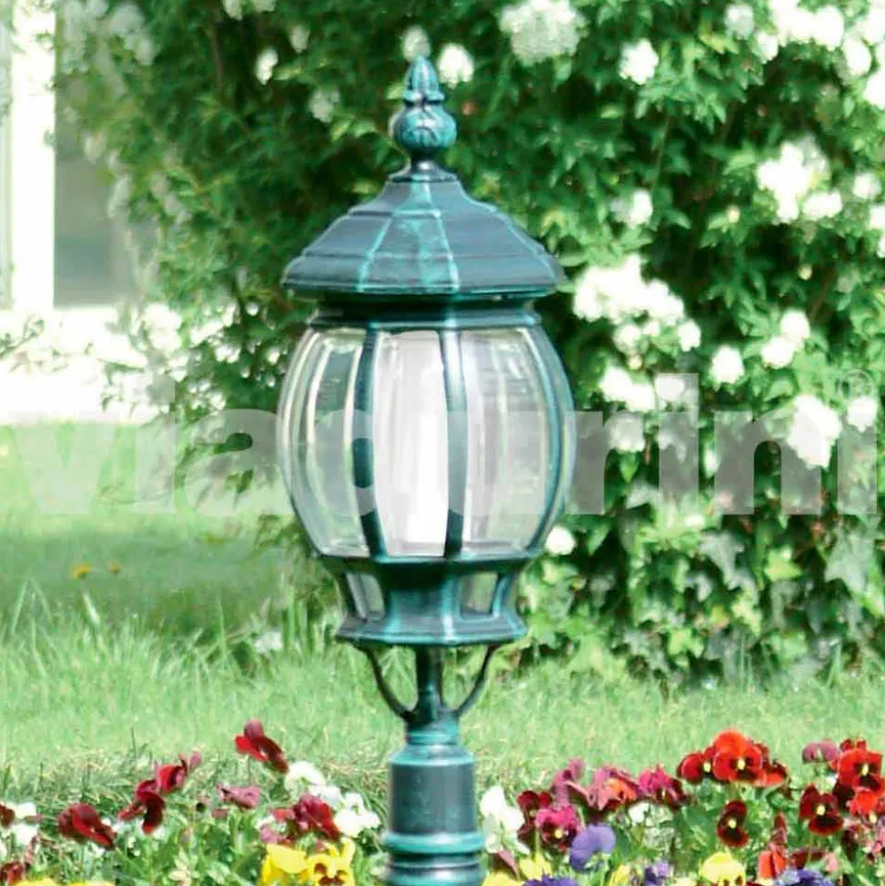 Lampione da giardino in alluminio pressofuso made in Italy, Anika