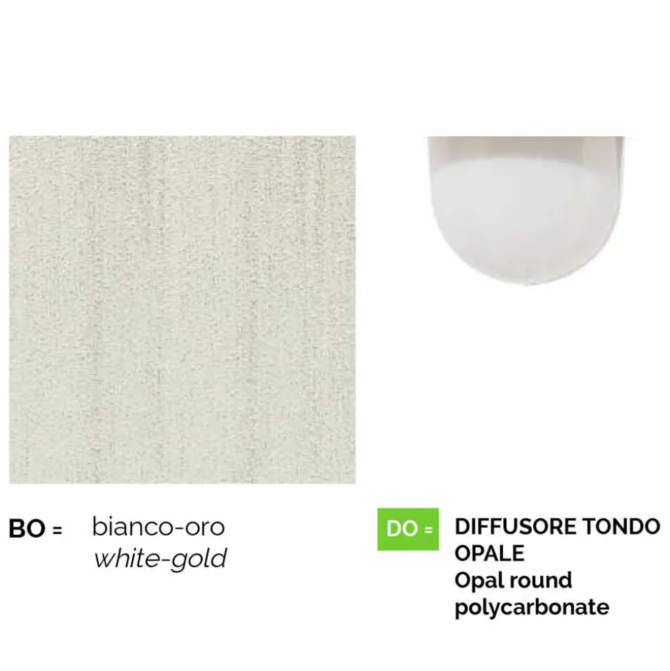Lampione da giardino in alluminio pressofuso bianco made Italy, Anusca