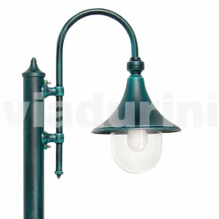 Lampione da giardino in alluminio pressofuso made in Italy, Anusca