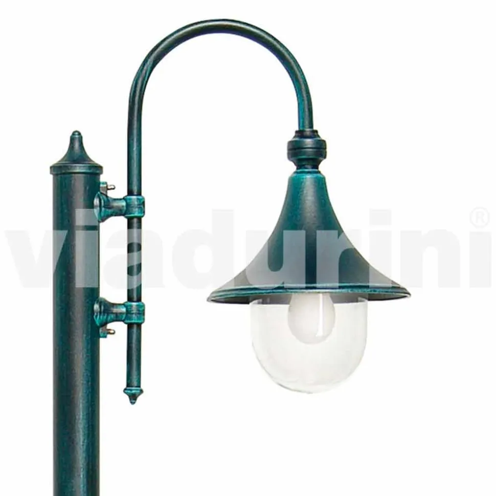 Lampione da giardino in alluminio pressofuso made in Italy, Anusca