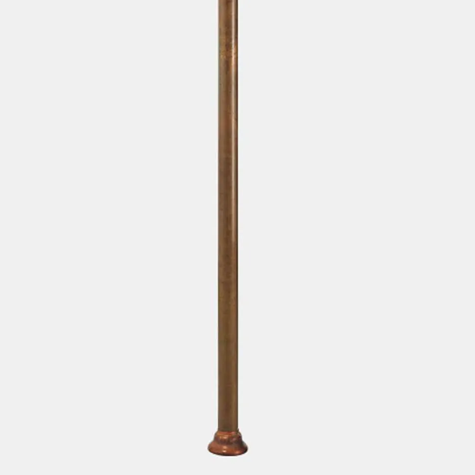 Lampione da Giardino Vintage in Ottone e Rame 3 Misure - Borgo by Il Fanale
