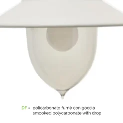Lampione Giardino a 3 Luci in Alluminio Realizzato in Italia - Cassandra