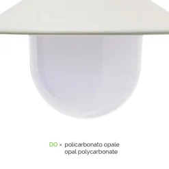 Lampione Giardino a 3 Luci in Alluminio Realizzato in Italia - Cassandra