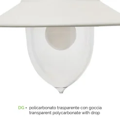 Lampione Giardino a 3 Luci in Alluminio Realizzato in Italia - Cassandra