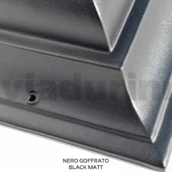 Lanterna da Muro per Esterno in Alluminio e Vetro Sabbiato - Alchimista
