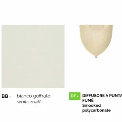 Lanterna da parete da esterno in alluminio bianco made in Italy,Anusca