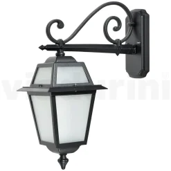 Lanterna Outdoor Realizzata in Alluminio Antracite e Vetro Made in Italy - Elric