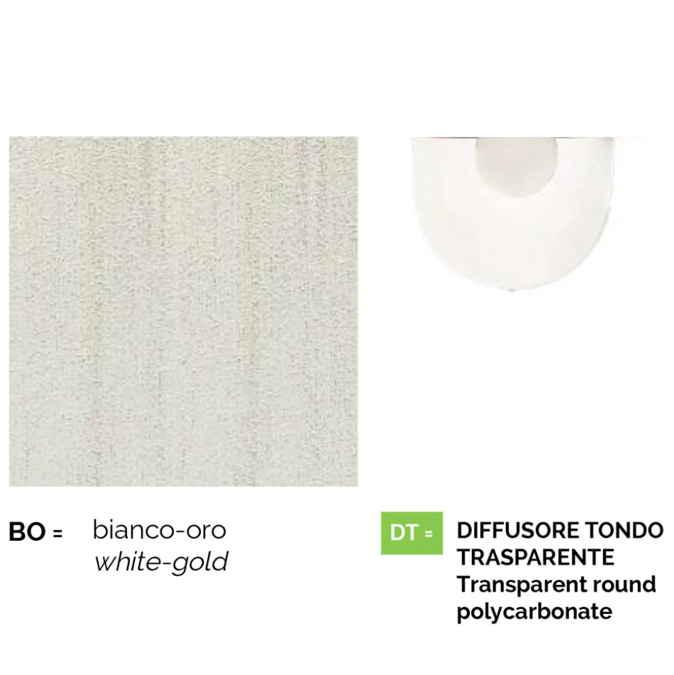 Lanterna per giardino a parete in alluminio bianco made in Italy,Anusca