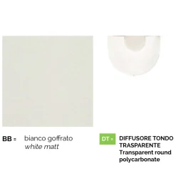 Lanterna per giardino a parete in alluminio bianco made in Italy,Anusca