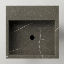 Lavabo Bagno a Colonna in Gres Porcellanato Realizzato in Italia - Baia