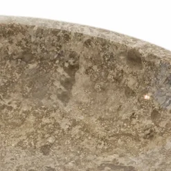 Lavabo bagno da appoggio in pietra naturale di design Ziva,pezzo unico