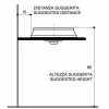 Lavabo bagno semincasso in fire clay e oro fatto in Italia, Manilo