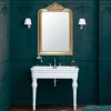 Lavabo Consolle Classico in Ceramica Lavorata a Mano L 100 cm - Areta